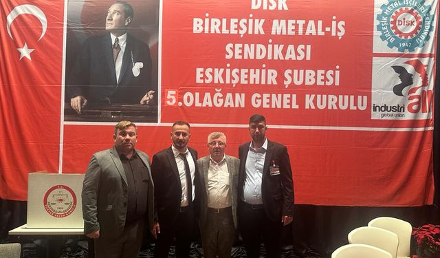 Disk Birleşik Metal İş’te başkan Recai Büyükbeyhan