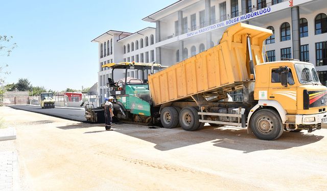 Tepebaşı’nda üstyapı çalışmaları sürüyor