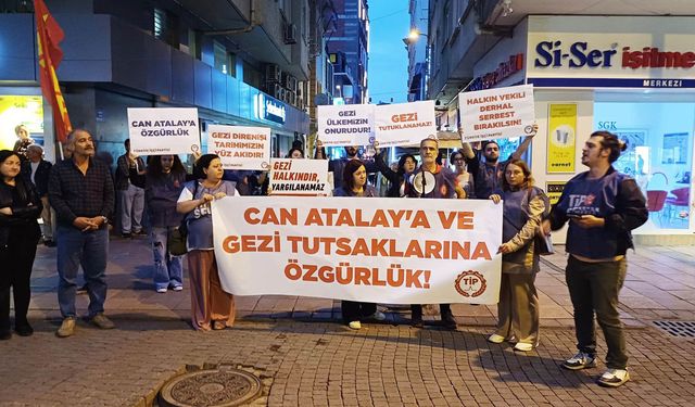 TİP Eskişehir'den Gezi davası protestosu