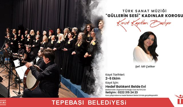 TSM ‘Güllerin sesi’ kadın korosu yeni koristlerini arıyor