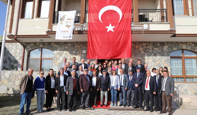 Başkanlar Alpu’da bir araya geldi