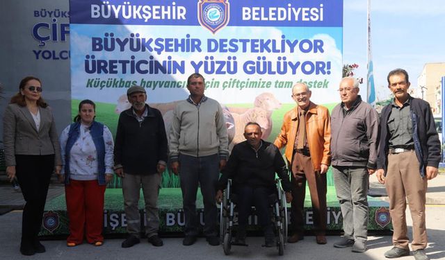 Büyükerşen’den küçük çiftçiye tam destek