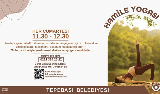 Hamile yogası için kayıtlar başladı