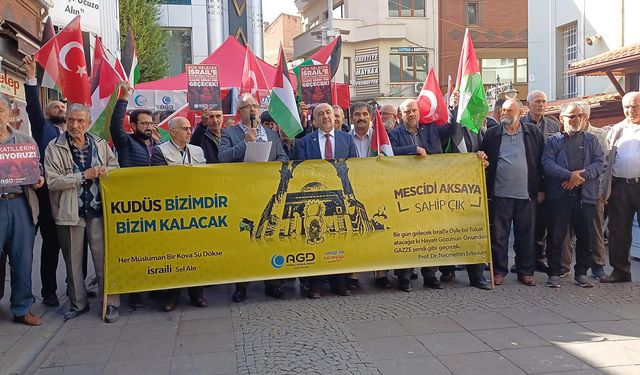 AGD’den Filistin’e destek çağrısı