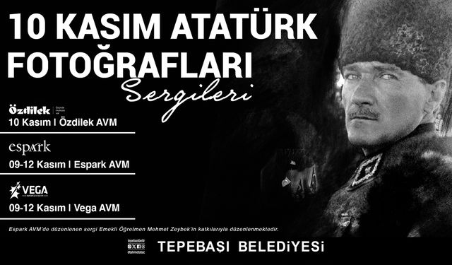 Atatürk’ün fotoğrafları sergilenecek