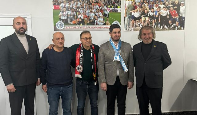 Eskişehirspor’dan Beyoğlu Yeni Çarşı’ya teşekkür ziyareti