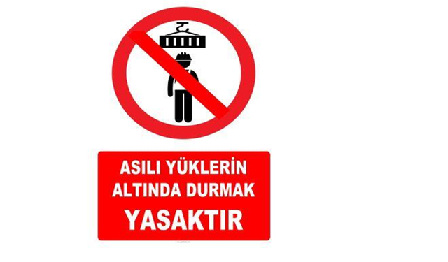 İş Güvenliği Levhası ve Yüksekte Çalışma Ekipmanları