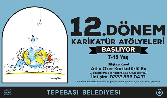 Karikatür atölyelerine kayıtlar devam ediyor