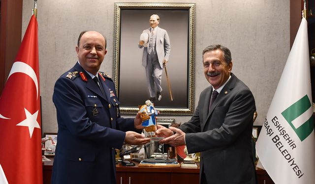 Orgeneral Güneykaya’dan başkan Ataç’a iade-i ziyaret