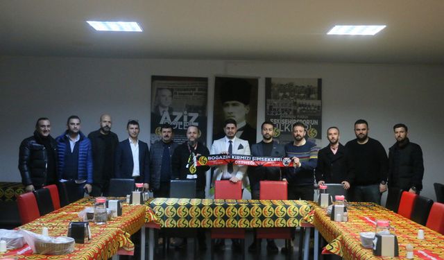 Boğazın Kırmızı Şimşekleri Derneği’nden Eskişehirspor’a anlamlı ziyaret