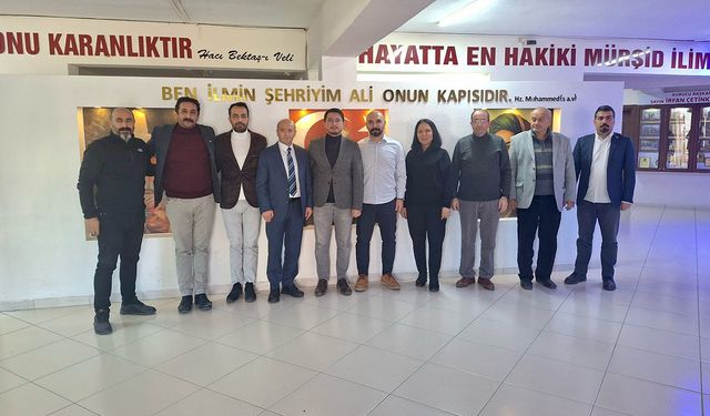 DEVA PartisiEskişehir'den Eskişehir Hacı Bektaş Veli Anadolu Vakfı’na Ziyaret 