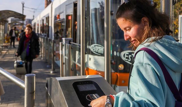 Tramvay seferlerine sınav düzenlemesi