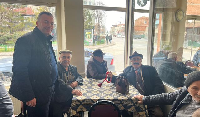 Ahmet Sivri yeni yılın ilk gününde sahadaydı