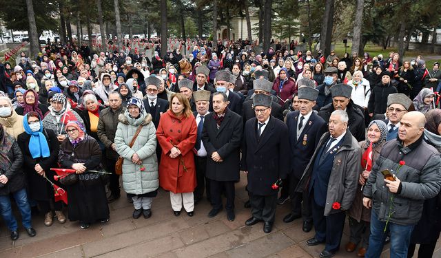 Dualar şehitlerimiz için edildi