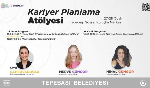 Kariyer planlama atölyesi düzenlenecek