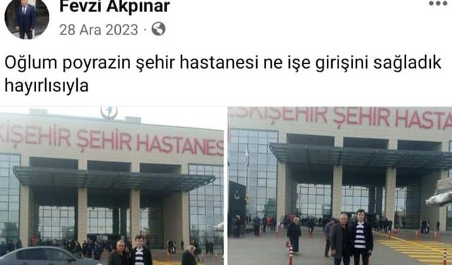 Oğlunu işe sokmak karşılığında parti değiştirdi