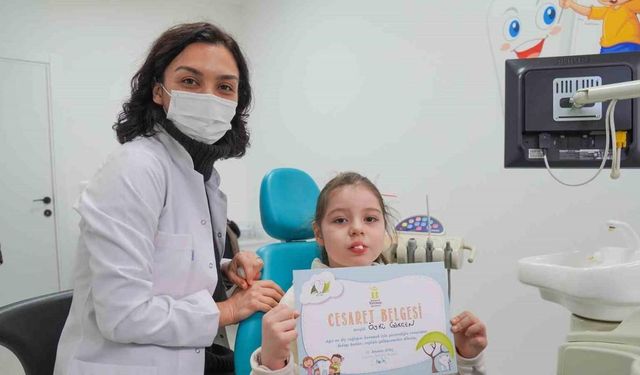 Çocuk Ağız Ve Diş Sağlığı Polikliniği yeni yerinde hizmete başladı