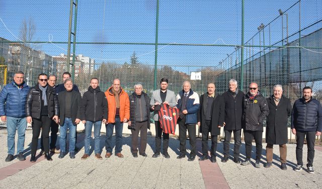 Başkan Koca'dan efsanelere ziyaret