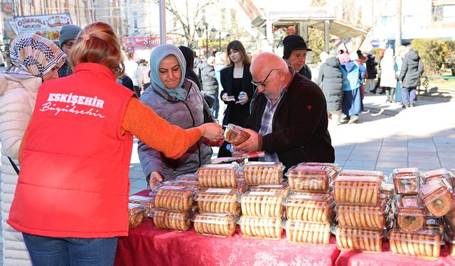 Kandil simitleri Büyükşehir’den