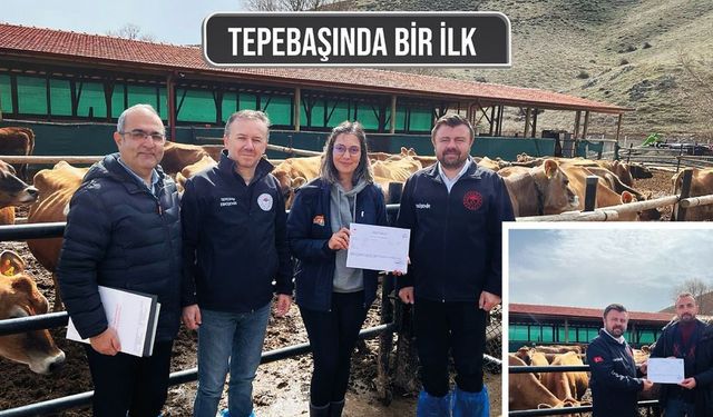 Tepebaşı’ndaki çiftliğe AB onaylı sertifikası