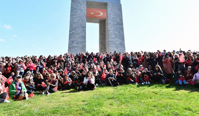 Yüzlerce Eskişehirli Çanakkale ruhunu yaşadı