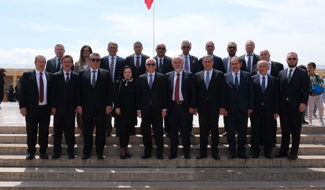 ETO’nun TOBB delegelerinden Anıtkabir’e ziyaret