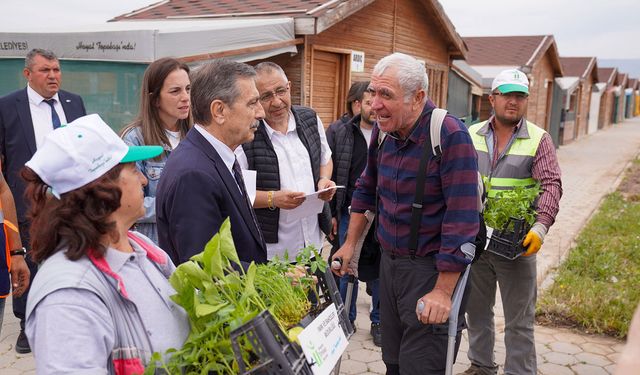 Fideler gönüllü bahçelerinde toprakla buluşacak