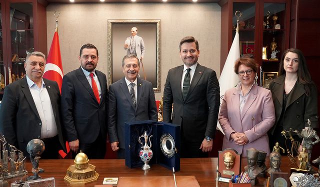 İYİ Parti’den başkan Ataç’a ziyaret