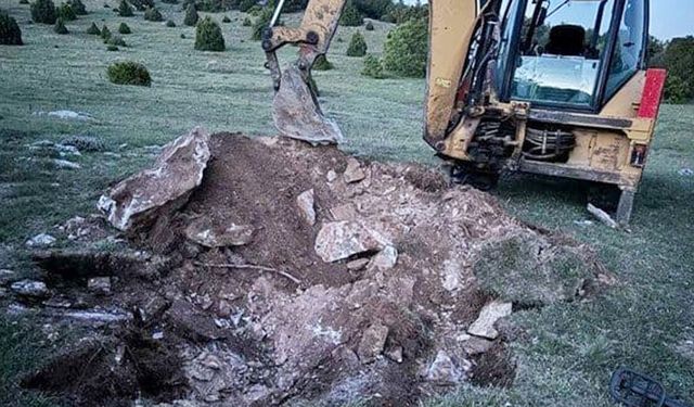 Kaçak kazı yapanlar suç üstü yakalandı