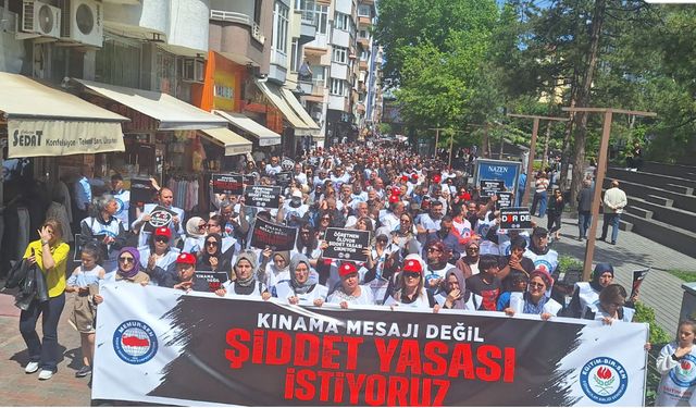 Şiddete karşı yasal düzenleme istiyoruz