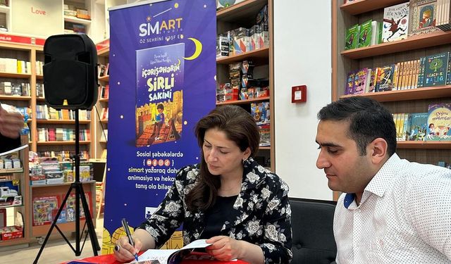 "SİMART" Bakü’de İlk Kitabını Tanıttı