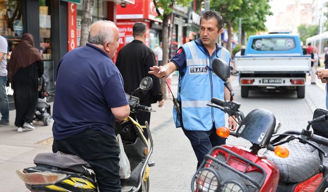 Yayalaştırılmış yollarda sıkı denetim