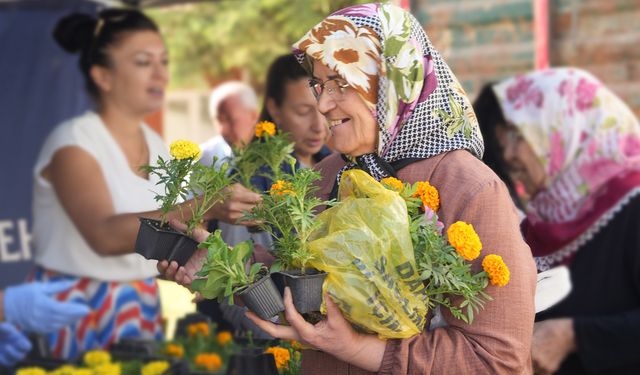 Bu bayram da çiçekler büyükşehirden