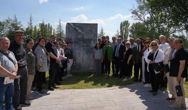 Nazım hikmet, Doğançayır'da edebiyat severler tarafından anıldı