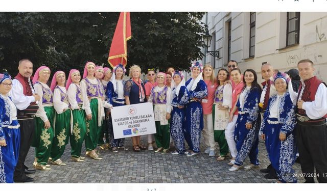 ERBALDER Prag’da Uluslararası Halk Dansları ve Müzik Festivali'nde