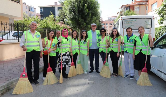 Gökmeydan Mahallesi’nden örnek “Temizlik Hareketi”