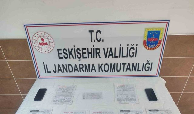 Tefecilik yapan 2 şahsa jandarma operasyonu