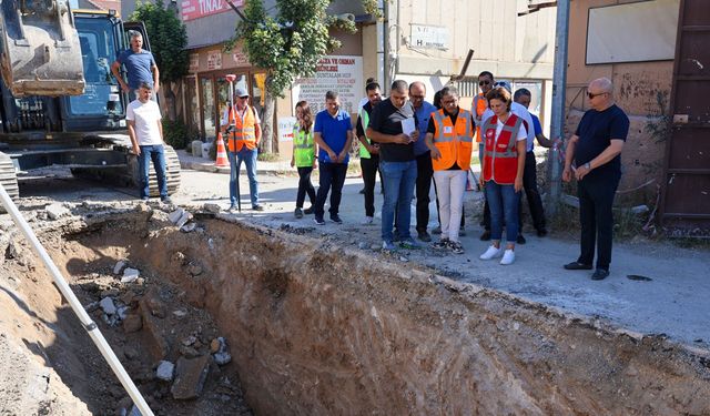 BAKSAN’da altyapı çalışmaları hızla devam ediyor