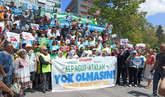 Doğanın ve yaşamın talan projesine hayır