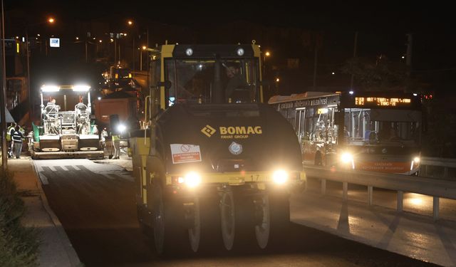 İsmet İnönü-2 bulvarında  gece çalışması başlıyor