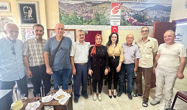 Mahmudiye Kaymakamı'ndan  Eskişehir Gümüşhane Derneği'ne Sıcak Ziyaret