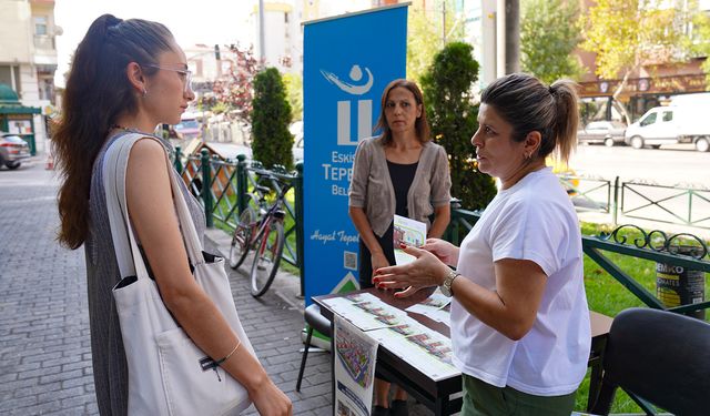 Tepebaşı’nın hizmetleri anlatılıyor