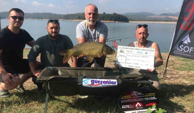 İnternational Ömerli Carp Cup Yarışması’nda 3’üncülük Eskişehir’in