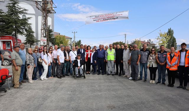 Başkan Ünlüce, Yol Çalışmalarını Yerinde İnceledi