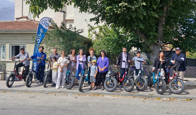 ÇGD Eskişehir üyeleri SosyoBike’ta bir araya geldi