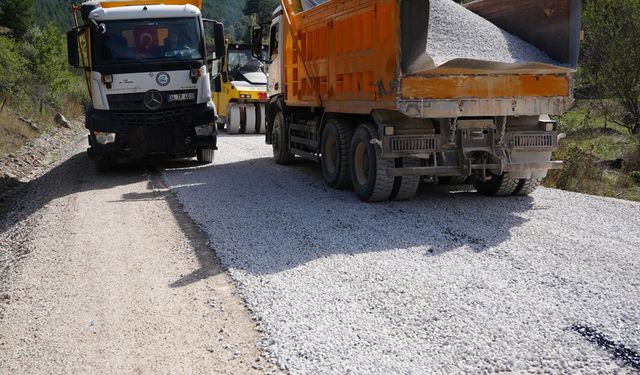 Han'da bağlantı yolları tamamlanıyor