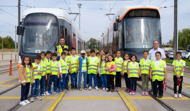 Öğrencilerle yeşil ulaşımın yolculuğu