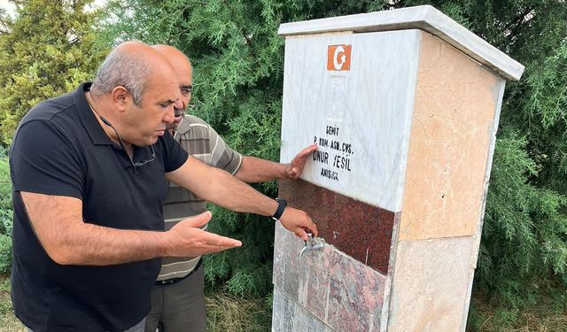 Şehidin adı verilmişti, bakımsızlıktan dökülüyor