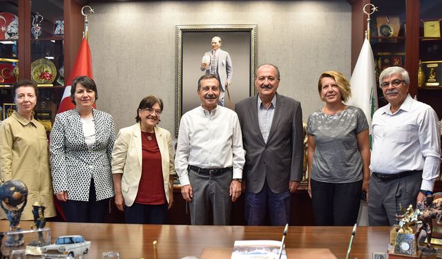 Somet zihinsel gelişim derneğinden başkan Ataç’a ziyaret