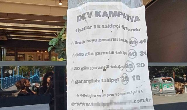 Bez fiş ile takipçi kasıyor!